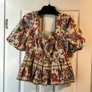 Cara Cara Peplum top